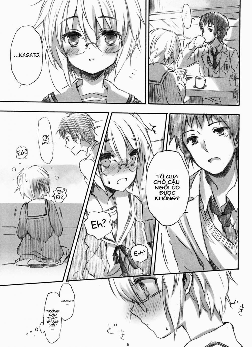 Ima, Ai ni Yukimasu (Suzumiya Haruhi no Shoushitsu) Oneshot trang 5