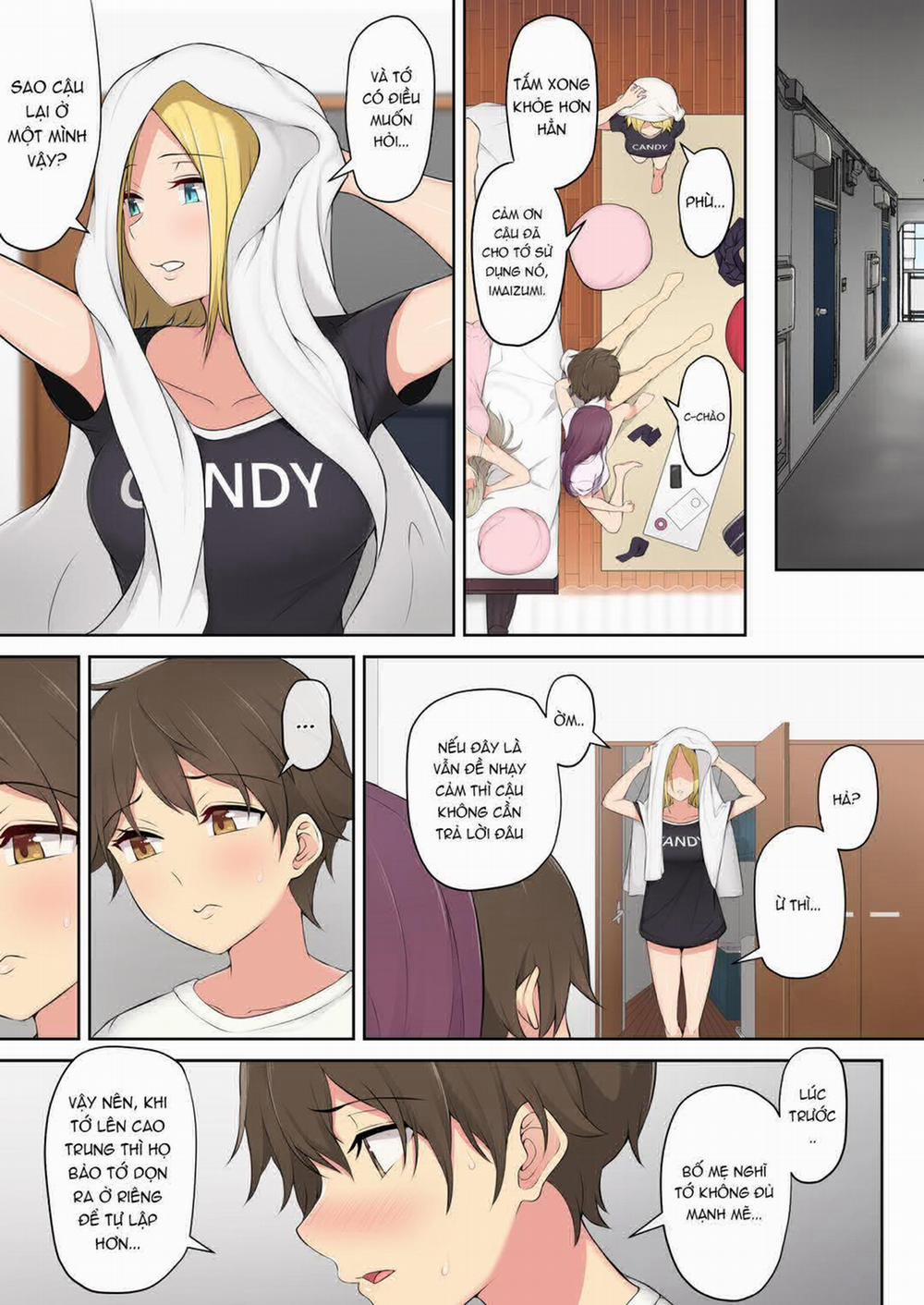 Imaizumi đưa cả bầy Gyaru về nhà mình 1 trang 51