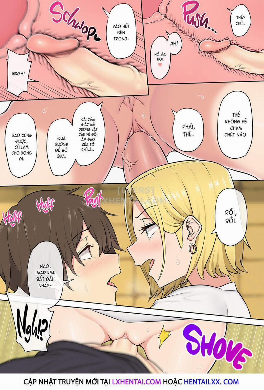 Imaizumi đưa cả bầy Gyaru về nhà mình 2 trang 21