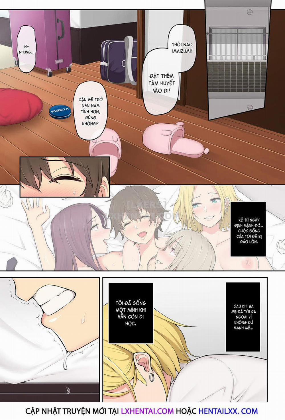 Imaizumi đưa cả bầy Gyaru về nhà mình 2 trang 3