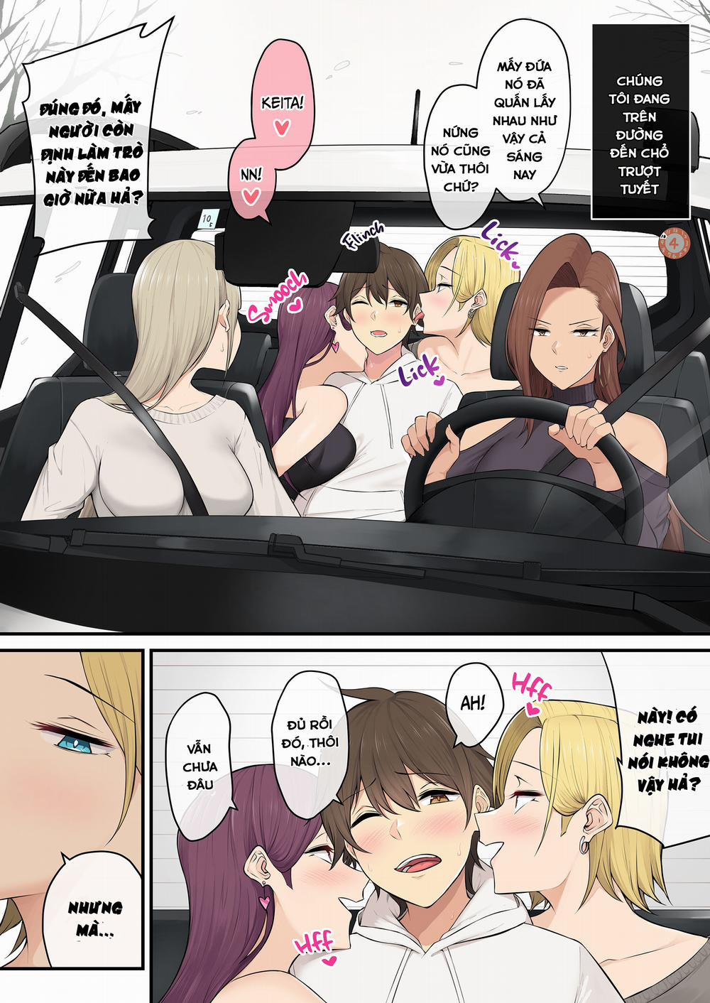 Imaizumi đưa cả bầy Gyaru về nhà mình 5 trang 2