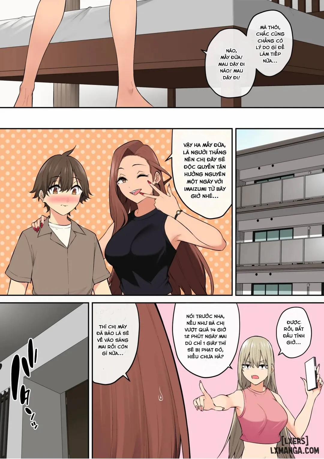 Imaizumi đưa cả bầy Gyaru về nhà mình 7 trang 52