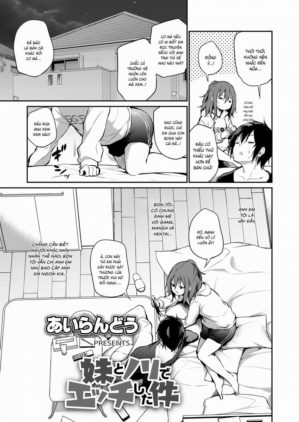 Imouto to Nori de Ecchi Shita Ken Oneshot (Không che) trang 3