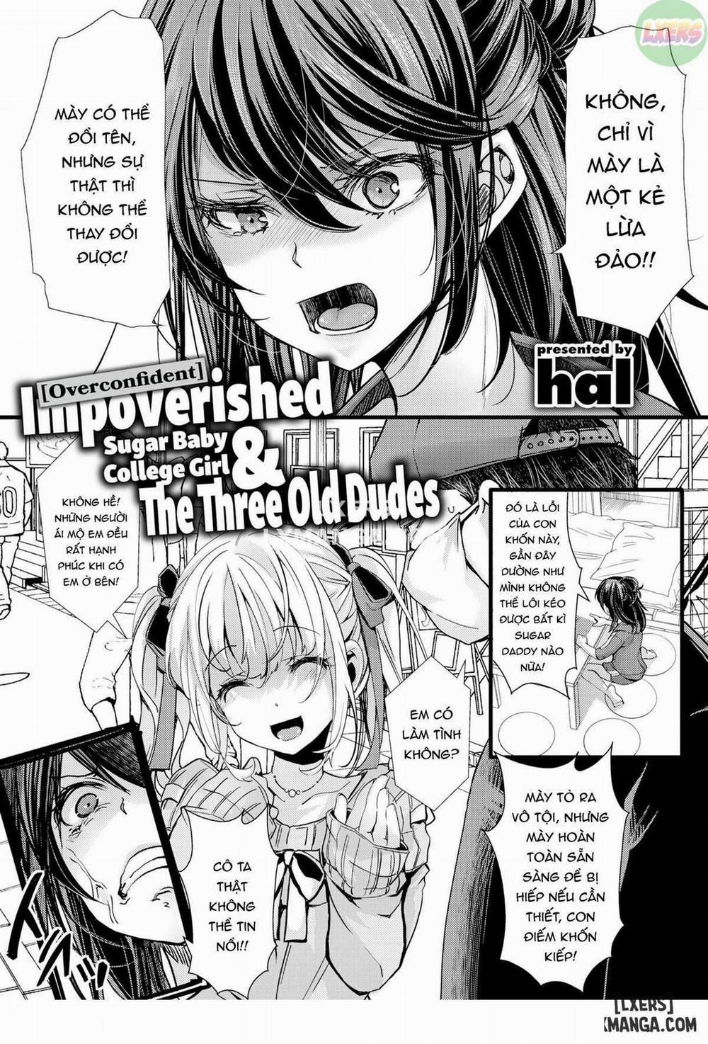 Impoverished Sugar Baby College Girl & The Three Old Dudes Oneshot trang 1