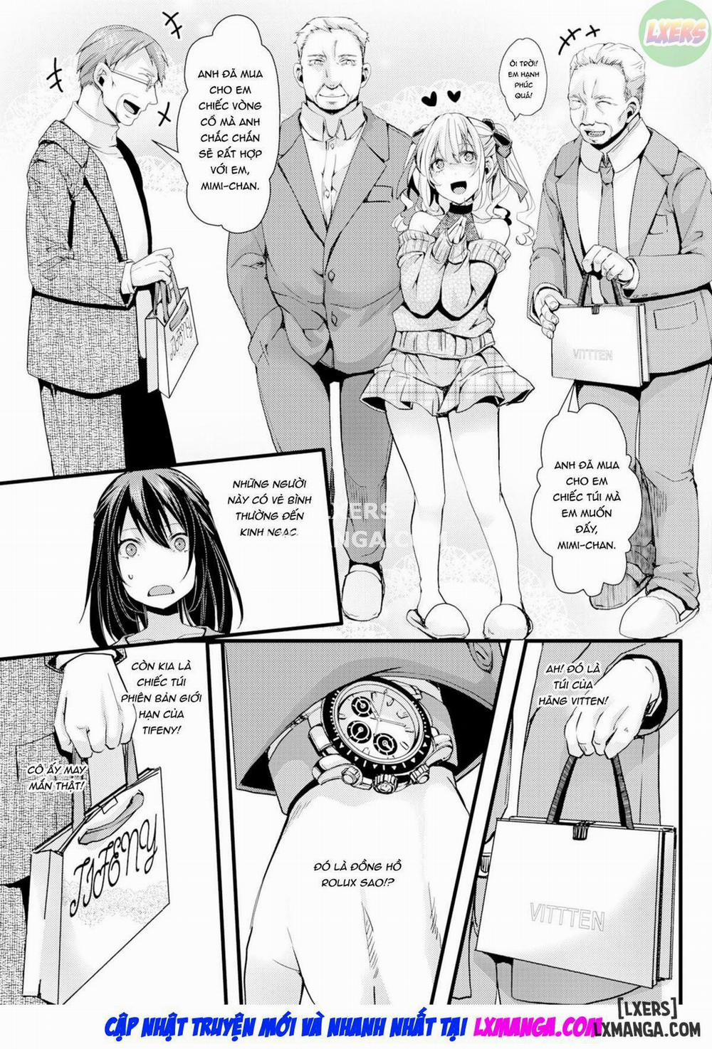 Impoverished Sugar Baby College Girl & The Three Old Dudes Oneshot trang 8