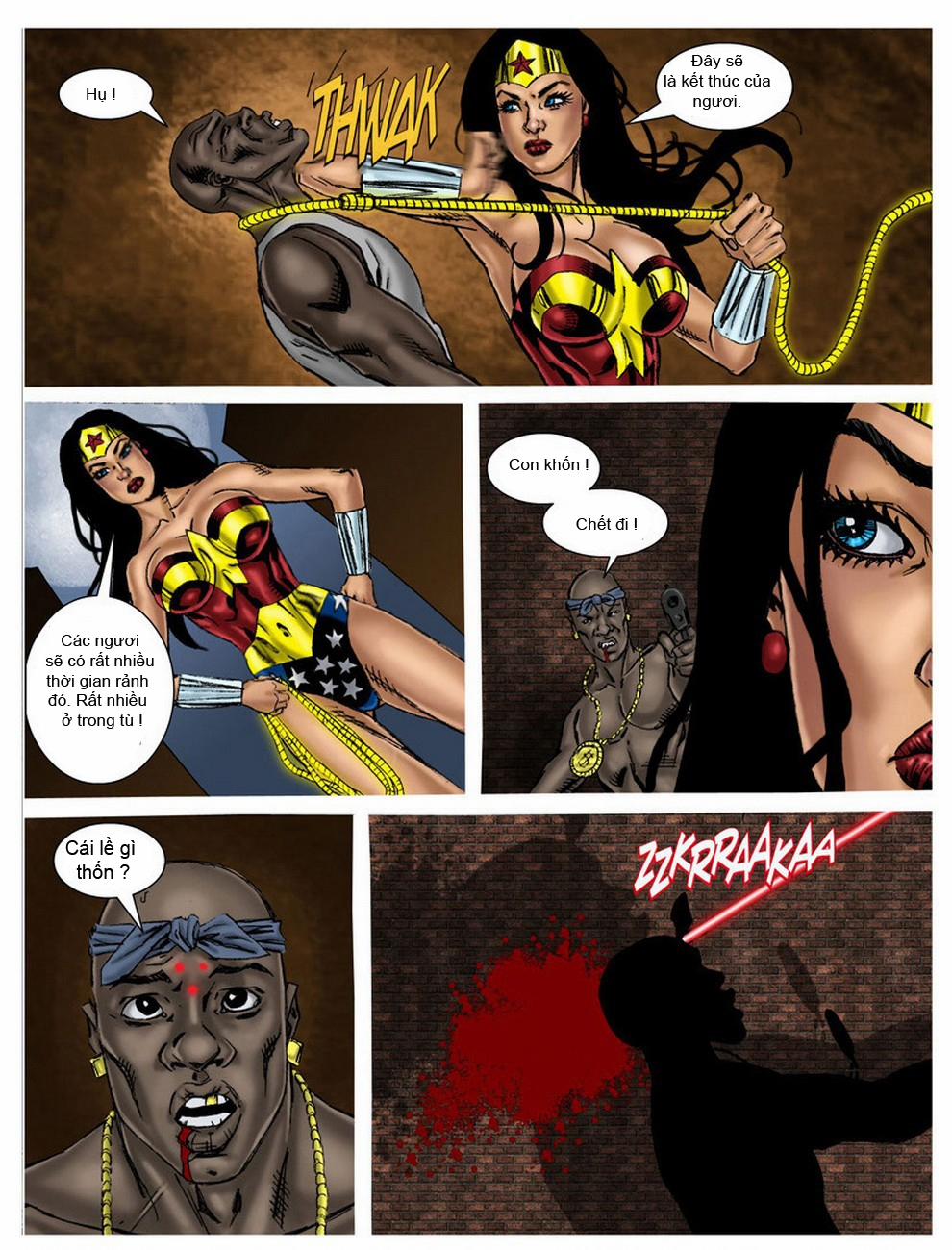 In The Clutches Of The Predator (Wonder Woman) -Full Color 1 trang 10