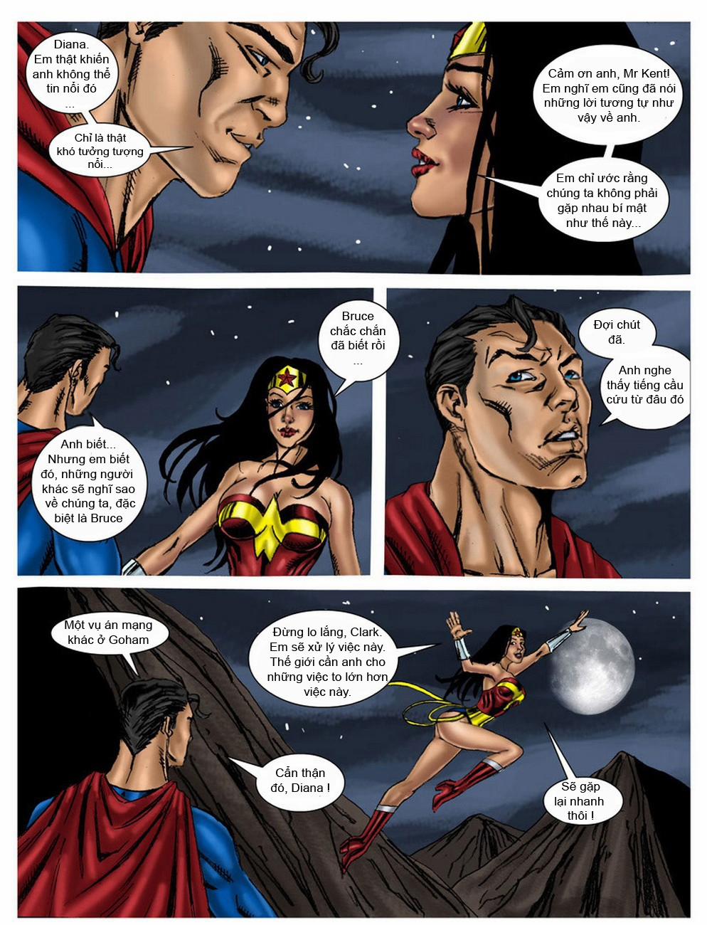 In The Clutches Of The Predator (Wonder Woman) -Full Color 1 trang 3