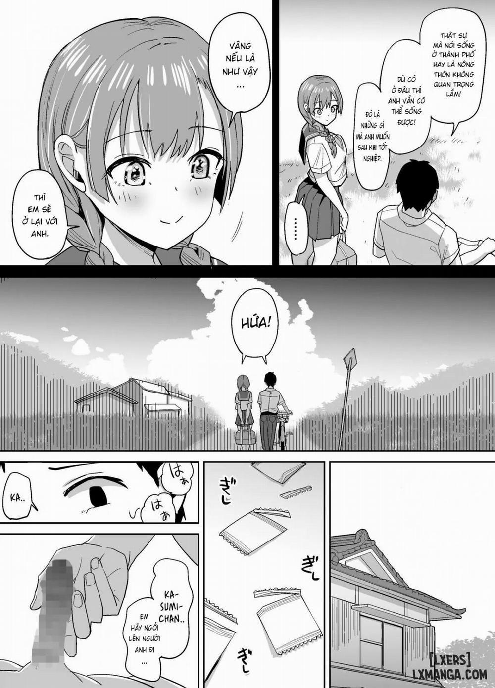 Inaka de wa Kawaii Kanojo wo Furyou no Senpai ni Netorare Oneshot trang 17