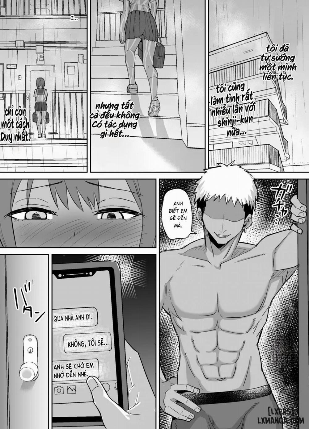 Inaka de wa Kawaii Kanojo wo Furyou no Senpai ni Netorare Oneshot trang 21