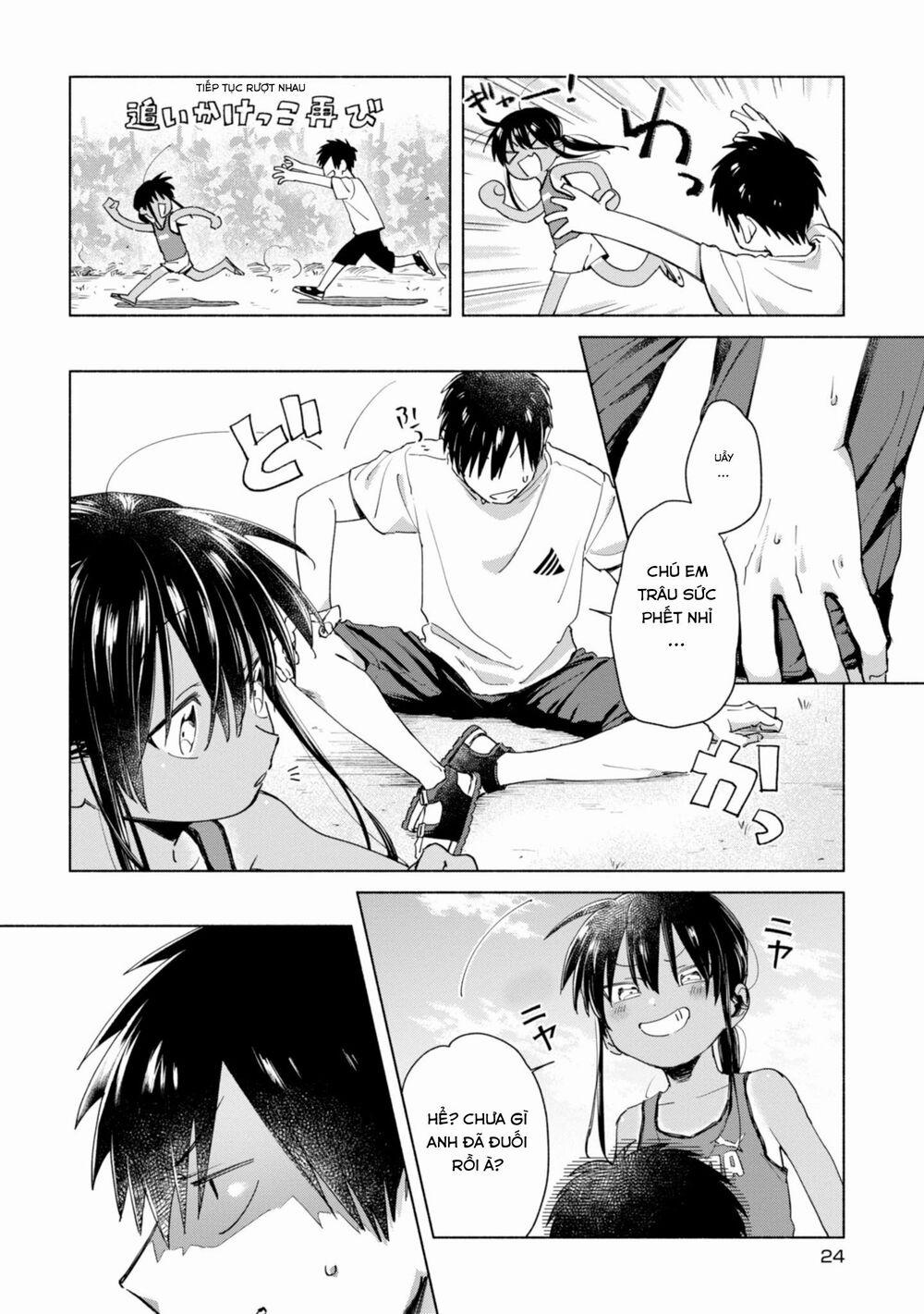 Inaka Ni Kaeru To Yakeni Jiben Ni Natsuita Kasshoku Ponytail Shota Ga Iru 11 trang 5