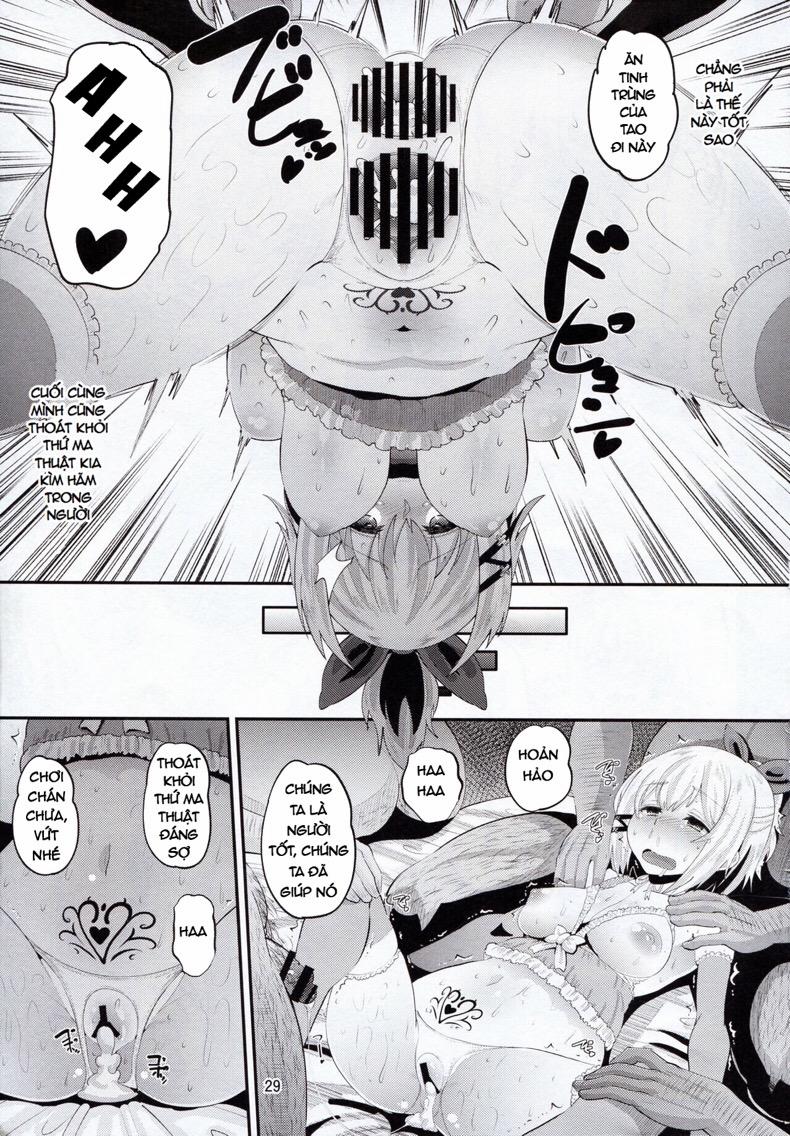 Inma-jutsu Kyousei Koubi (Rokudenashi Majutsu Koushi to Akashic Records) Oneshot trang 28