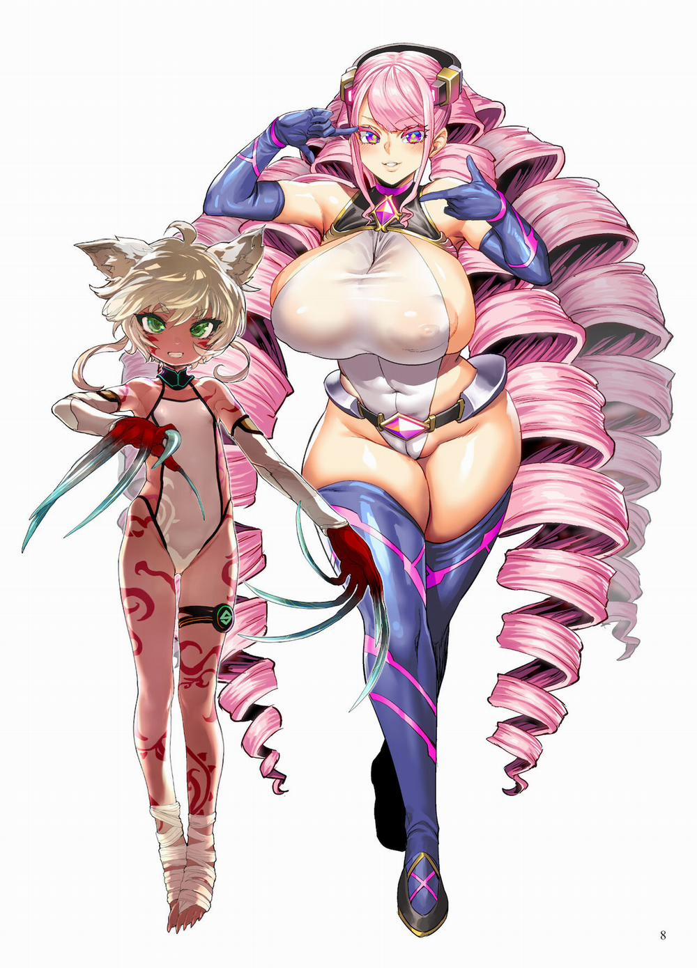 Inousha Shoujo Kesson Goudou II―Reunion of the Heroes 1 trang 9