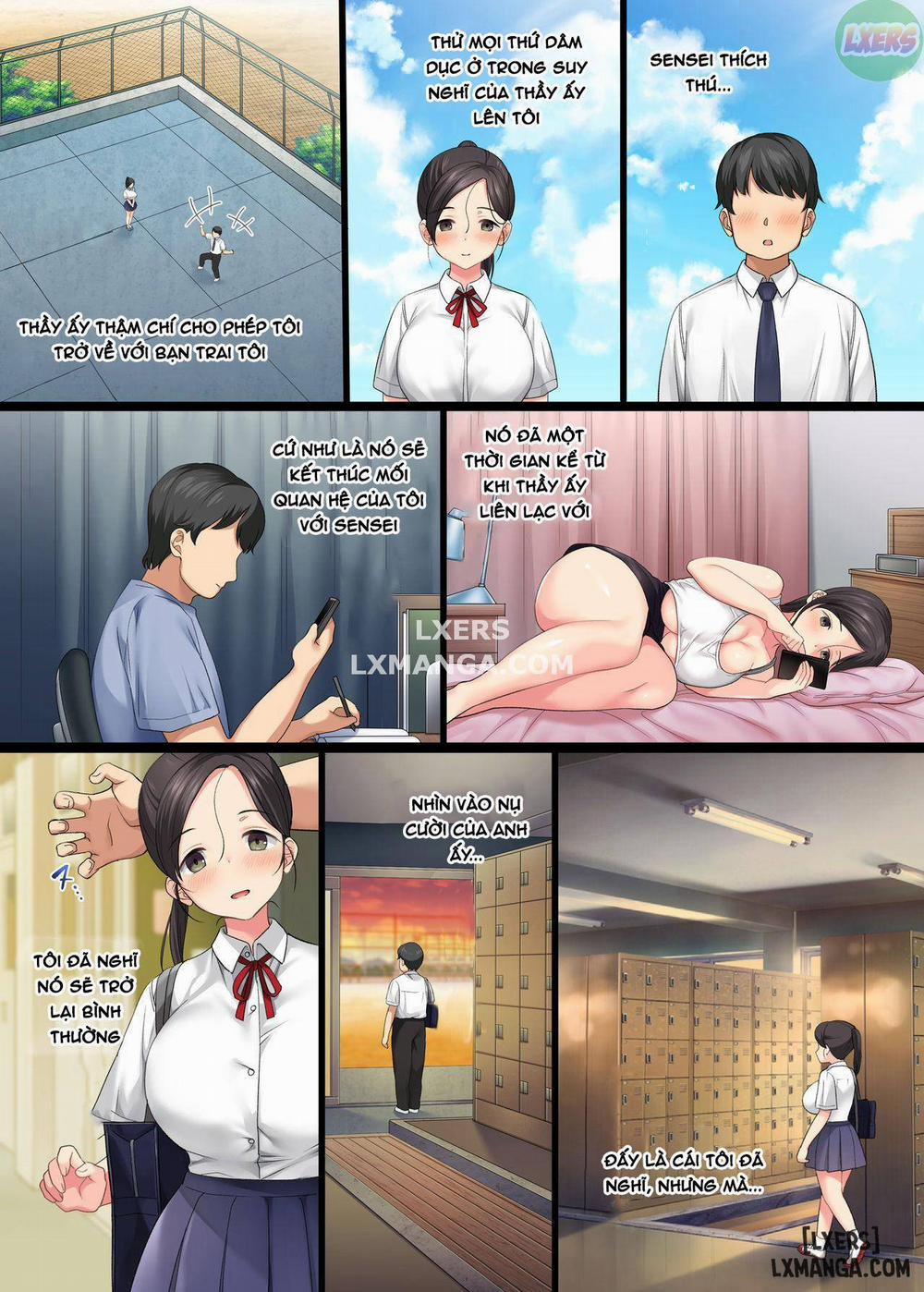 Introverted Beauty Gets Raped Over and Over by Her Homeroom Teacher 3 END trang 11