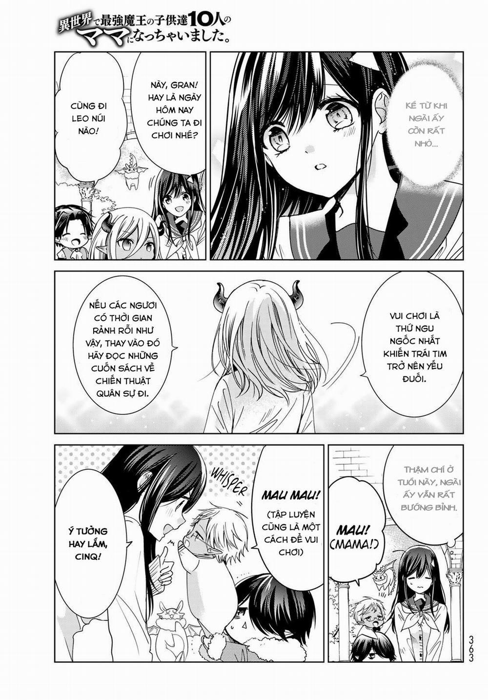 Isekai De Saikyo Mao No Kodomotachi No Mama Ni Natchaimashita 17 trang 21