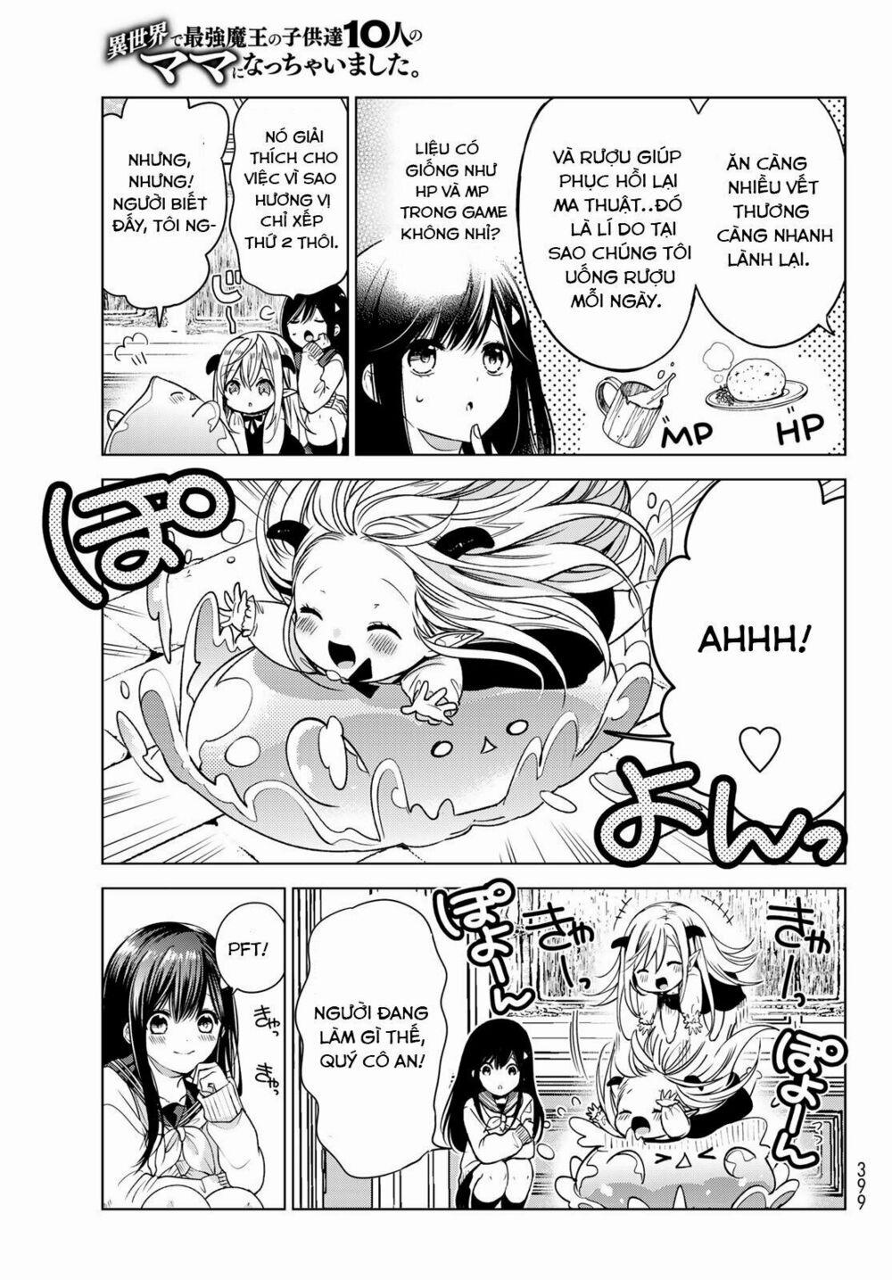 Isekai De Saikyo Mao No Kodomotachi No Mama Ni Natchaimashita 3 trang 12