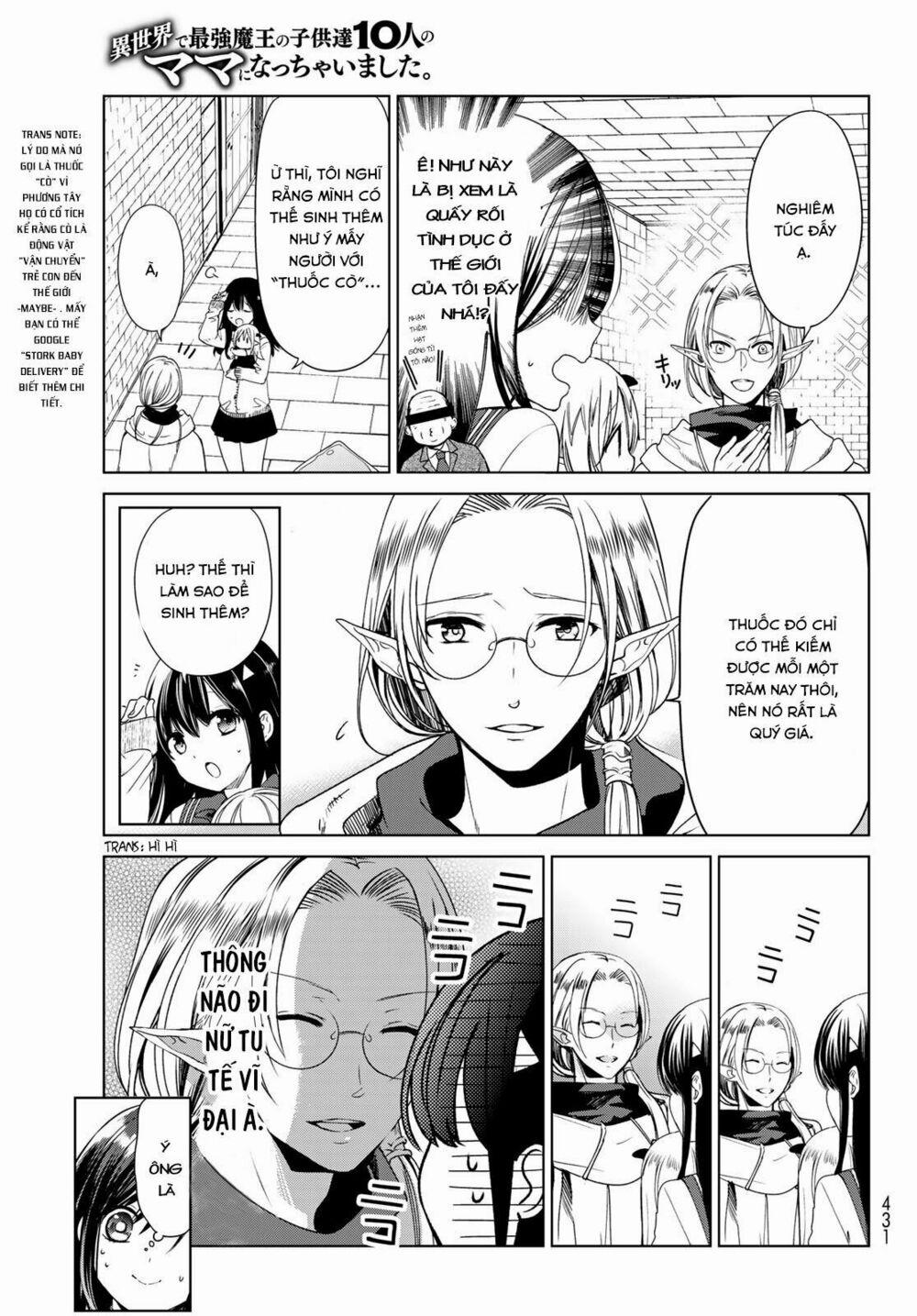 Isekai De Saikyo Mao No Kodomotachi No Mama Ni Natchaimashita 4.1 trang 5