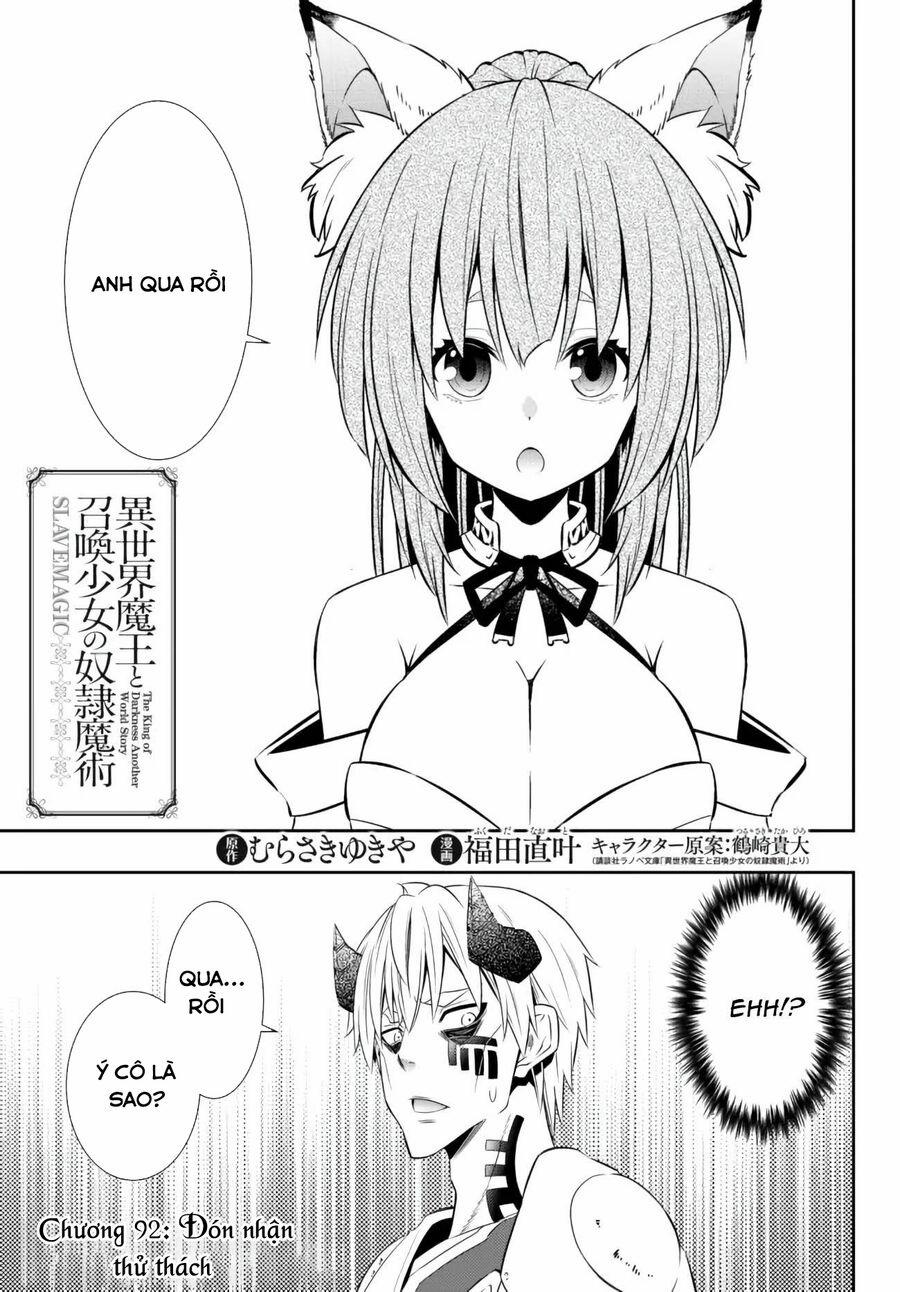 Isekai Maou To Shoukan Shoujo No Dorei Majutsu 92 trang 0