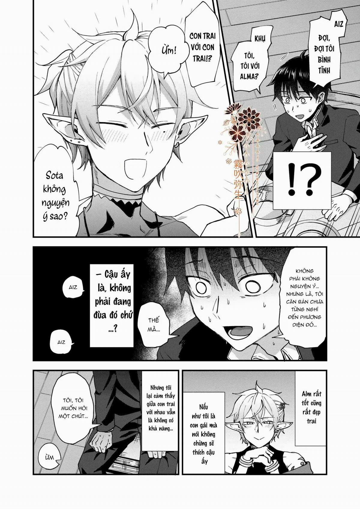 Isekai Ochi Shita Muchi Na Ore, ♂ Elf Ni (Han Kyouseiteki Ni) Metoraremashita OneShot trang 8