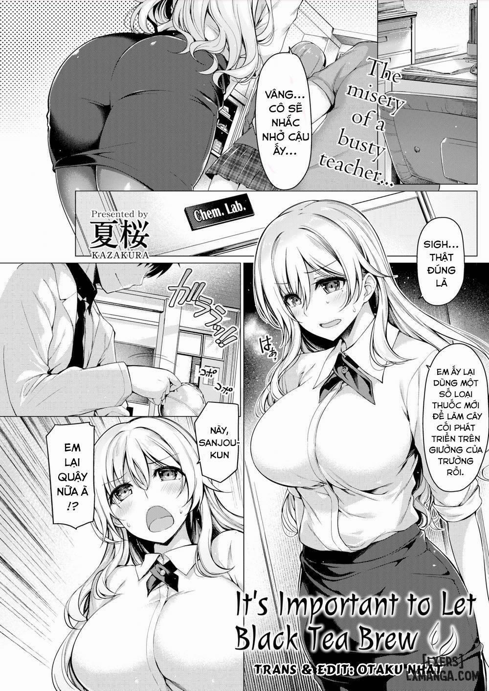 It's Important to Let Black Tea Brew Oneshot trang 0