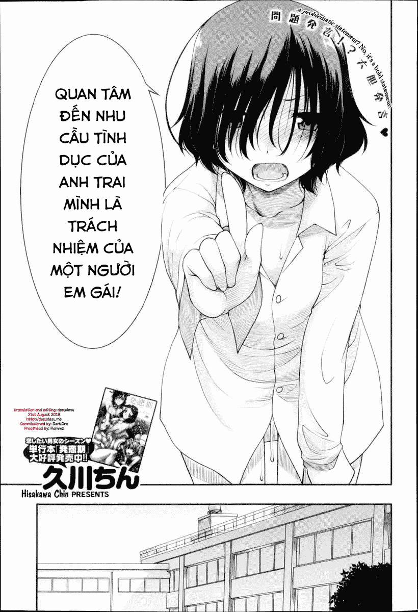 Its The Little Sisters Duty To Take Care Of Her Brothers Ejaculation Oneshot trang 3