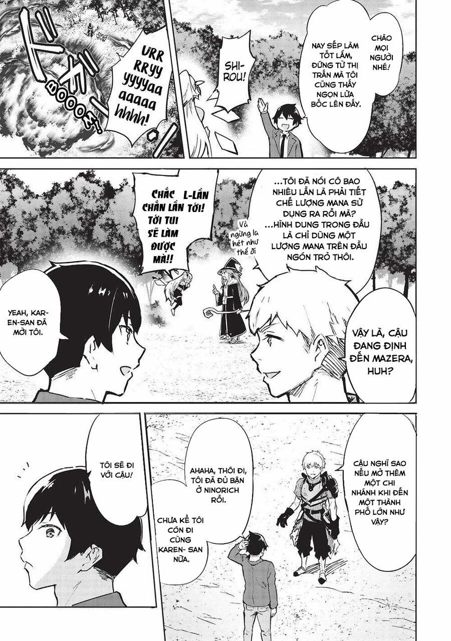 Itsudemo Jitaku Ni Kaerareru Ore Wa, Isekai De Gyoushounin O Hajimemashita 42 trang 4