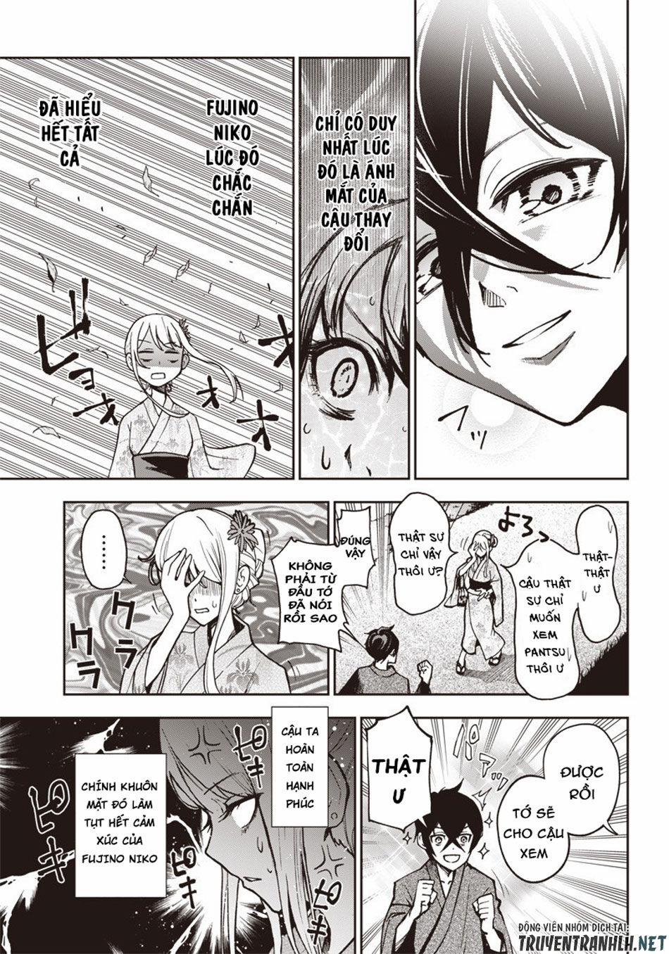 Iya Na Kao Sarenagara Opantsu Misete Moraitai 4 trang 14