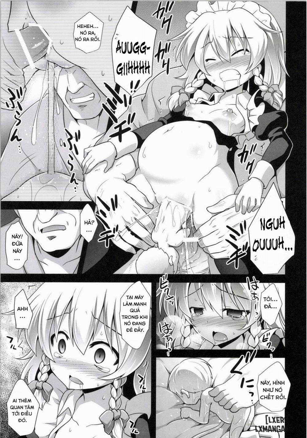 Izayoi Sakuya Sokusei Ninsin Renzoku Shussan Oneshot trang 5