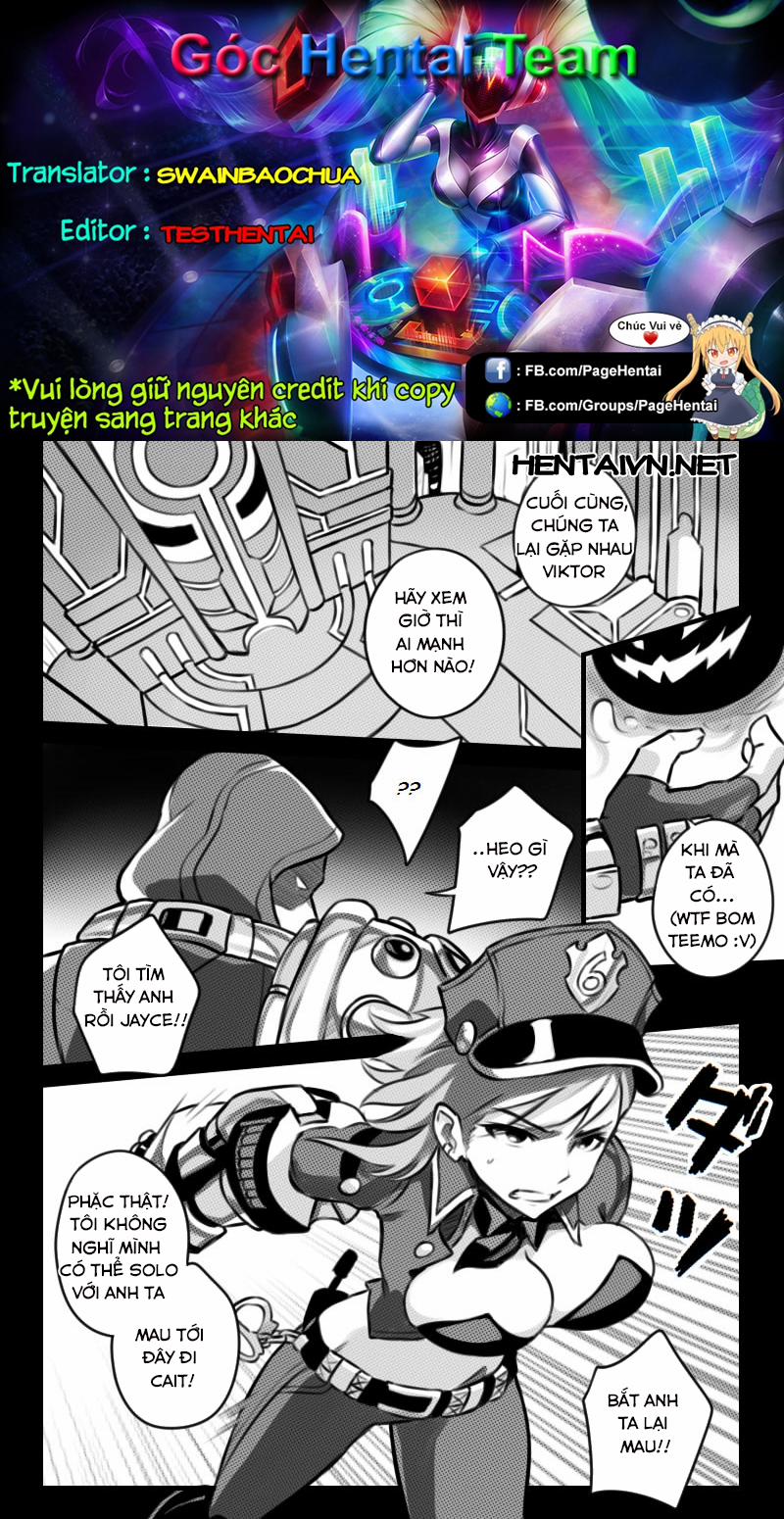 Jayce - kẻ phản diện (Liên Minh Huyền Thoại) Oneshot trang 0