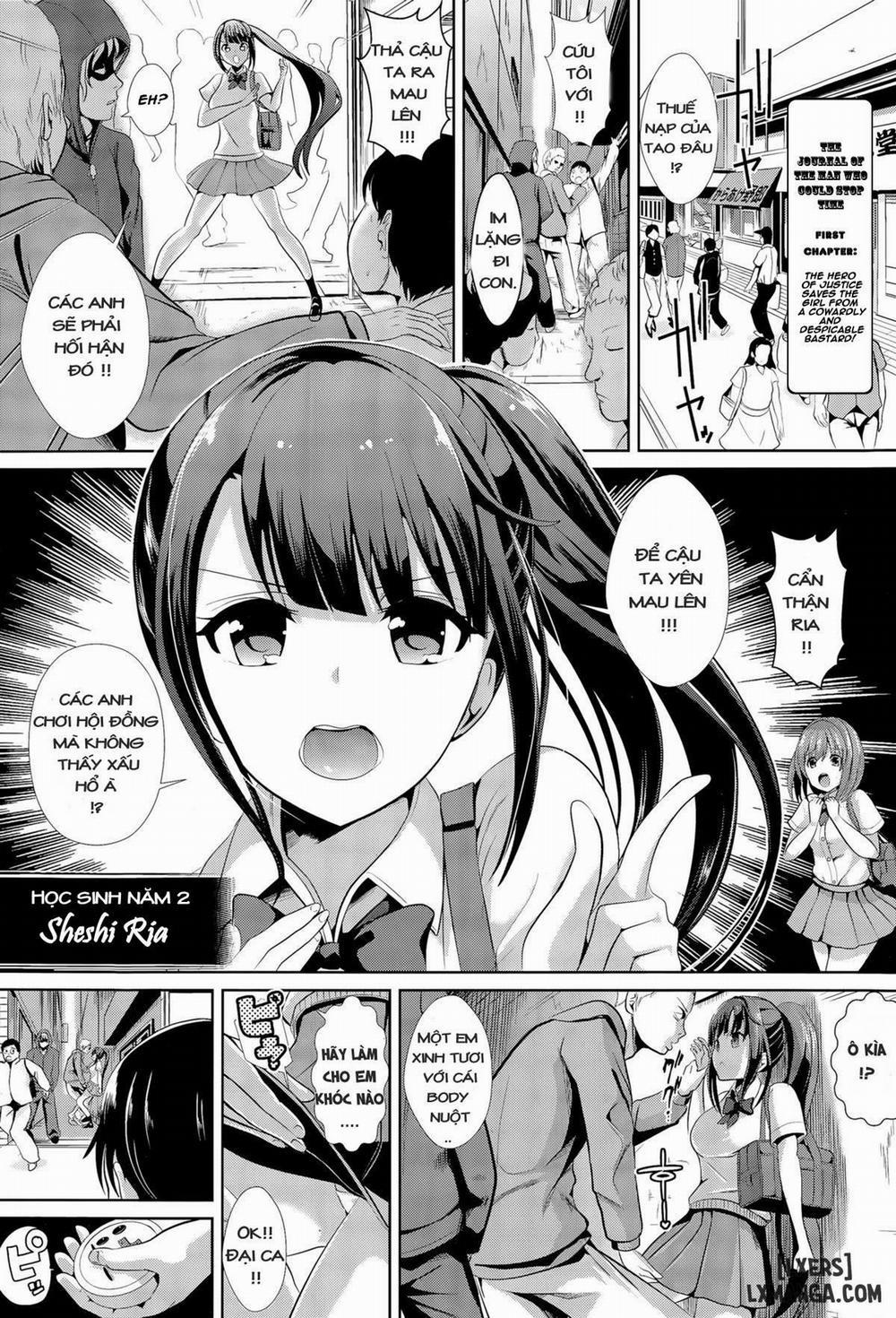 Jikan Teishi no Otoko Oneshot trang 0