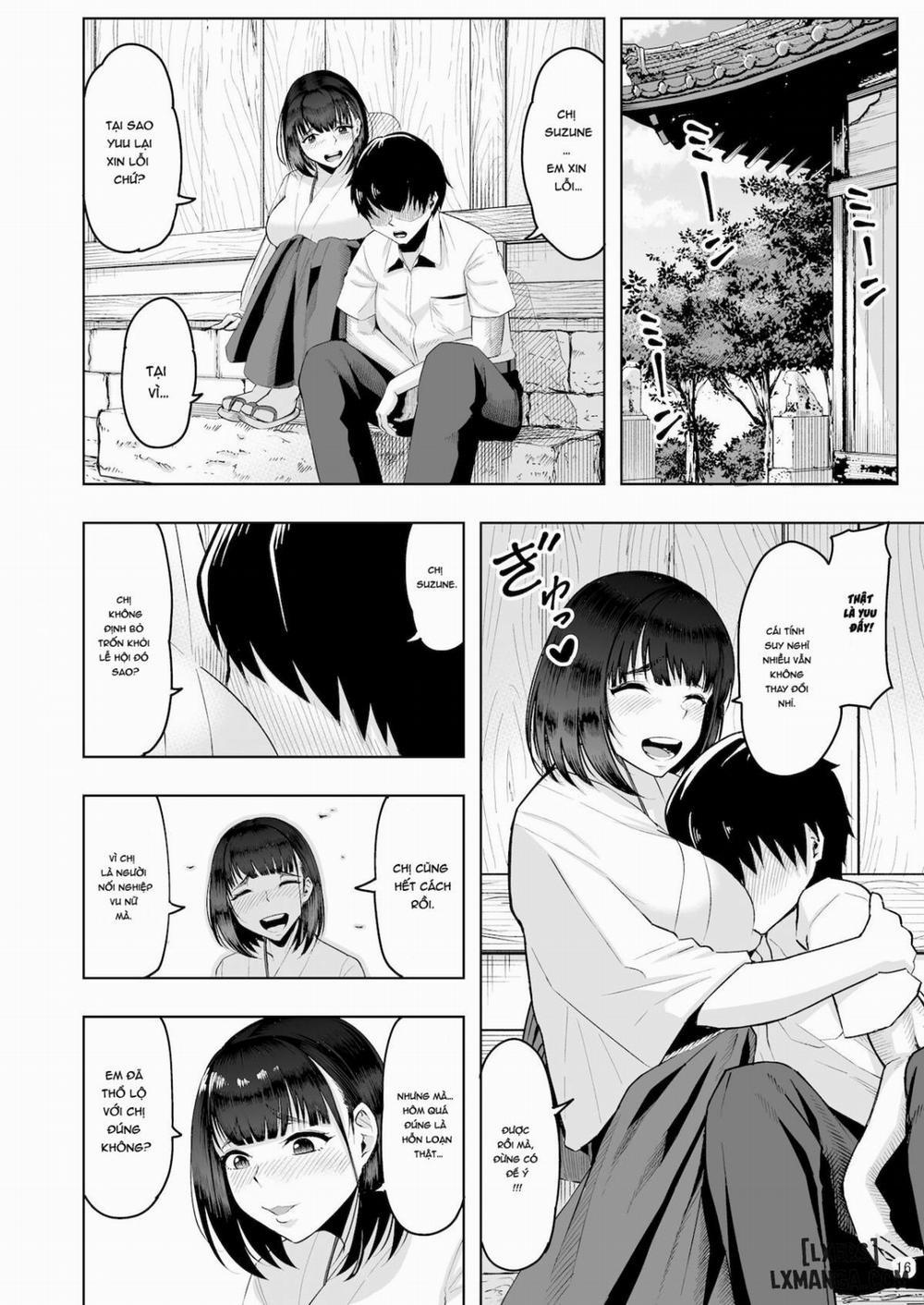 Jimoto no Miko no Suzune-san Owaranai Houshi Matsuri Hen Oneshot trang 16