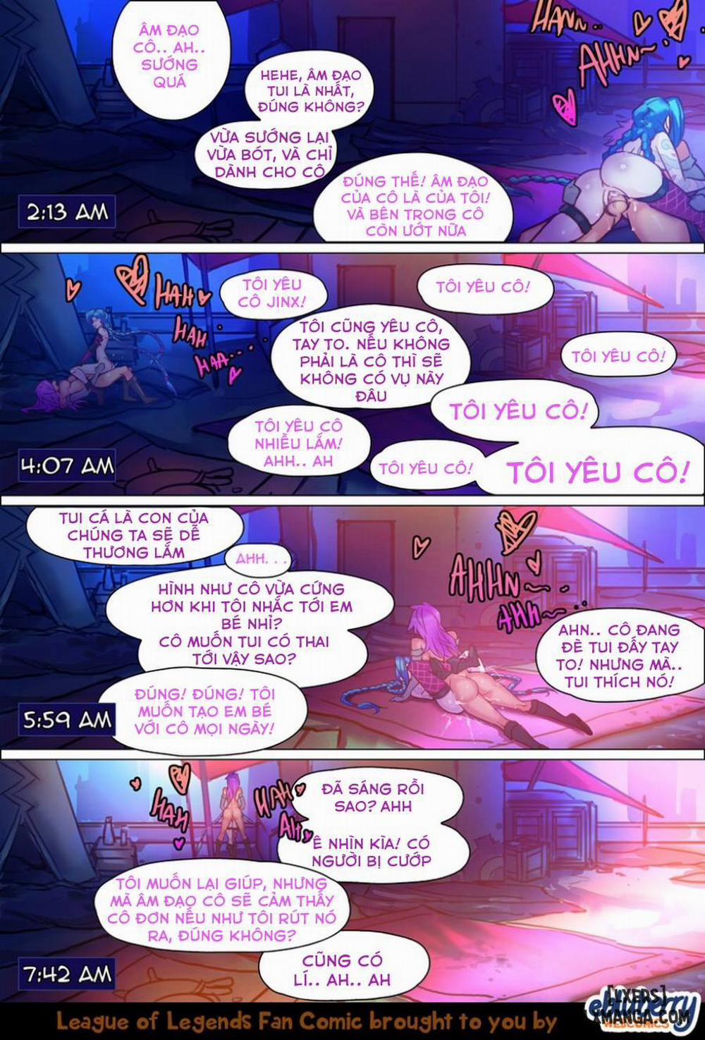 Jinx x Vi x Jinx Oneshot trang 21