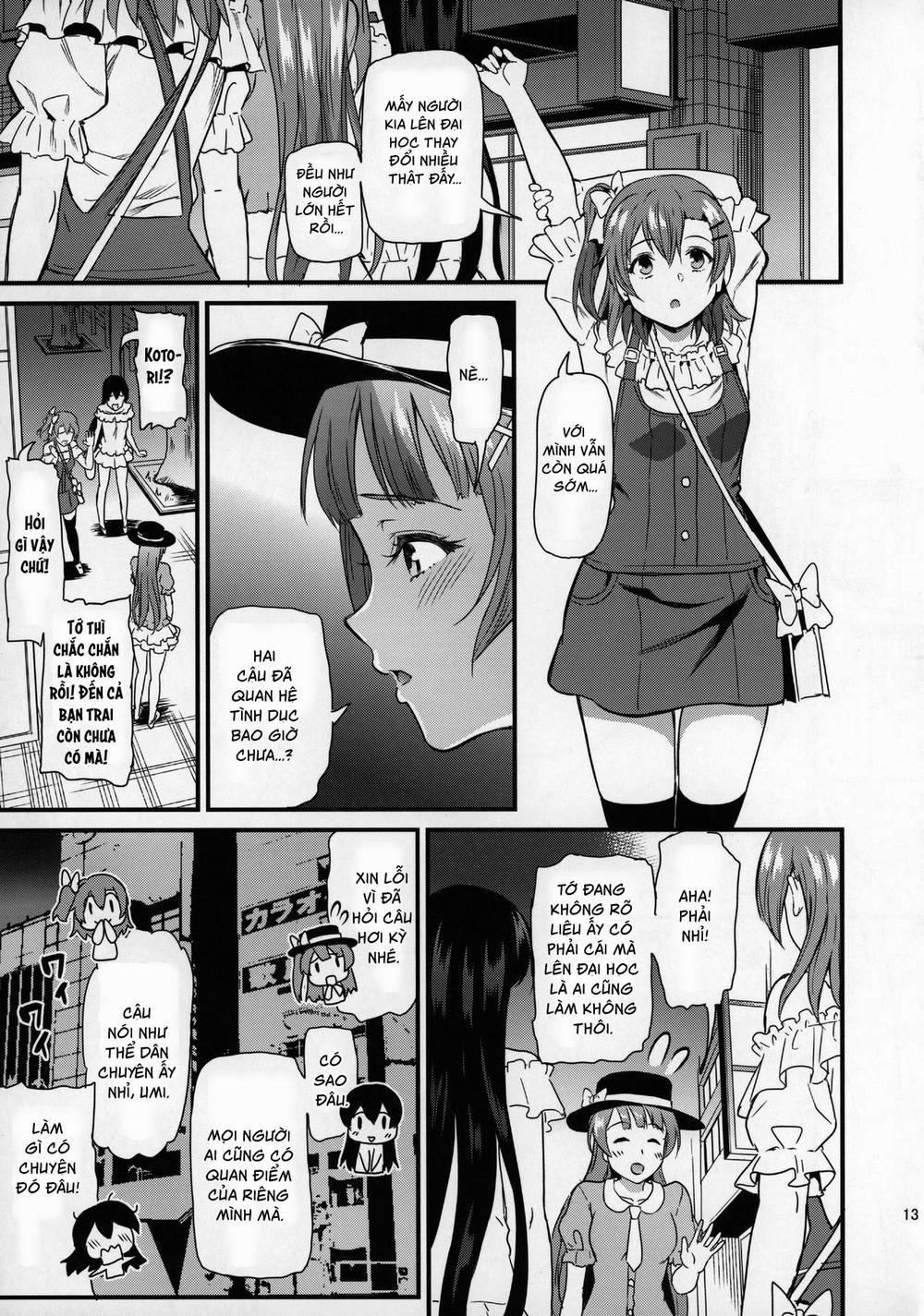 Joshidaisei Minami Kotori no YariCir Jikenbo Case. 2 Oneshot trang 10