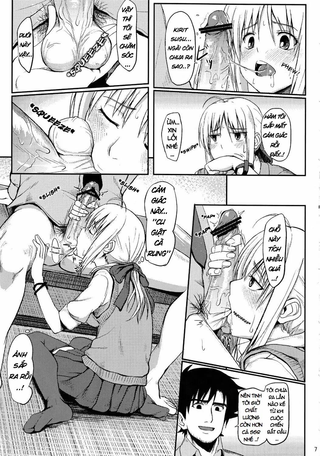 Joshikou Saber (Fate/Zero) OneShot trang 6