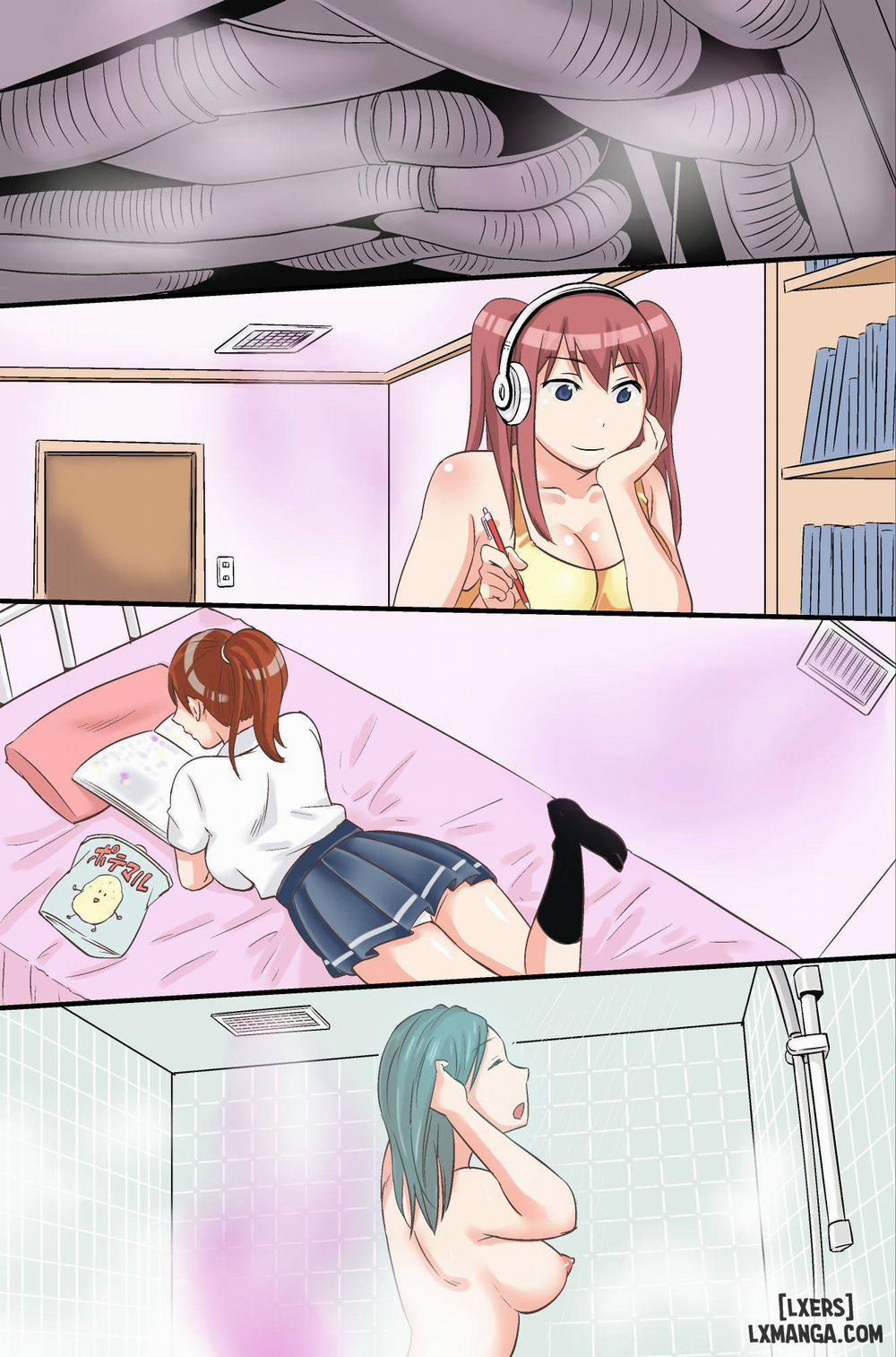 Joshiryou no Onna-tachi ga Zombie-ka Oneshot trang 4