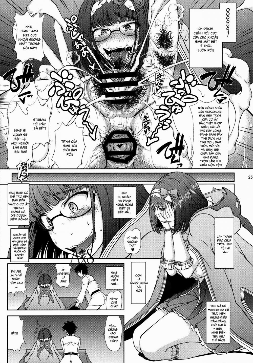 Junjou Hetare na Dosukebe Hime no Hatsujou Haishin (Fate/Grand Order) Oneshot trang 25