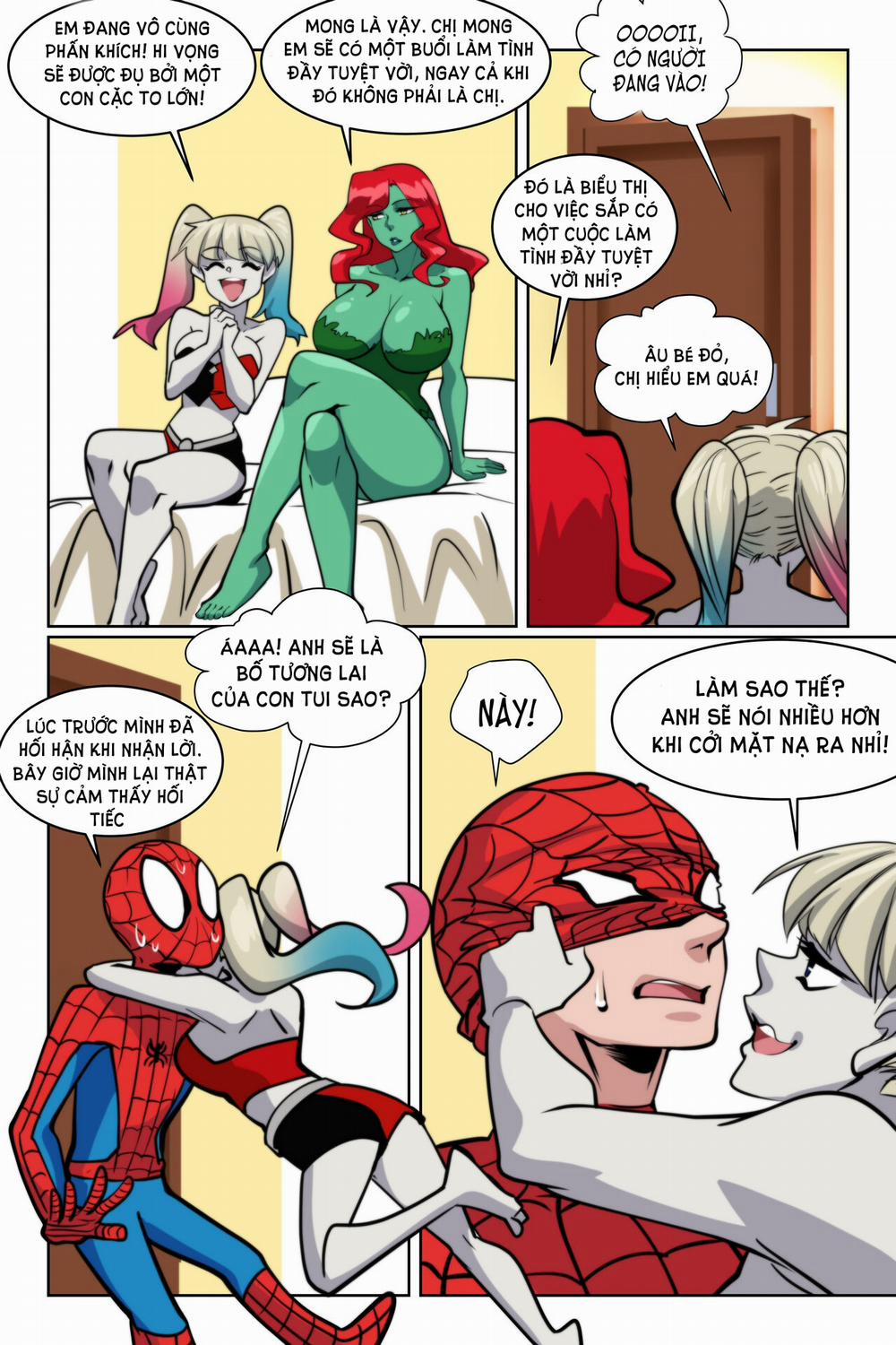 Justice Lust Breeders Spider-man 0 Harley Quinn, Poison Ivy, Mary Jane trang 3