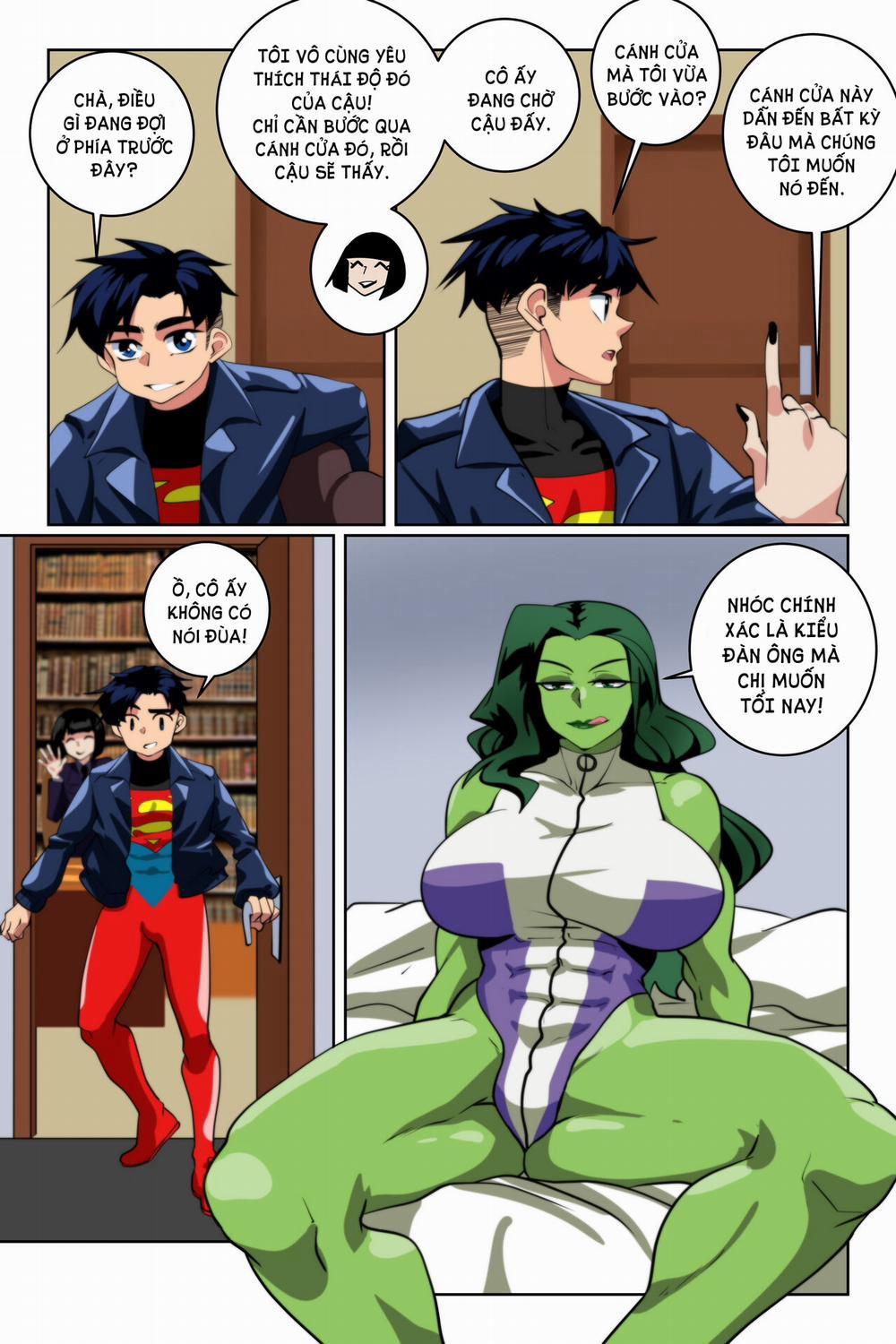 Justice Lust Breeders Superboy 0 She-hulk trang 3