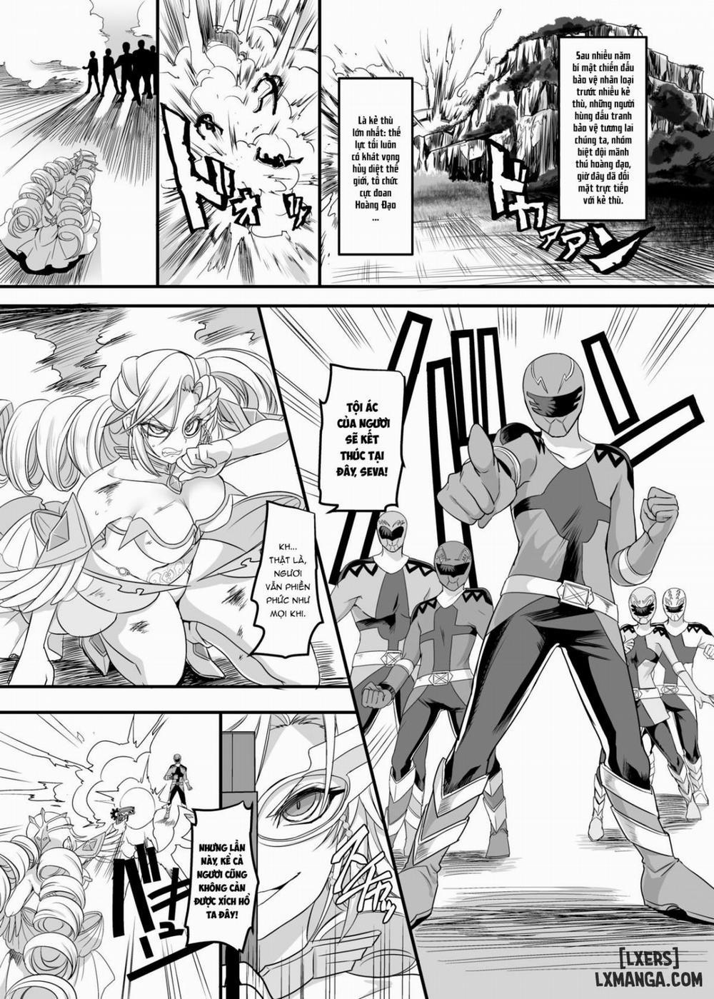 Juunishin Tiger Red ~Otosare Yuganda Seigi No Yukukata Oneshot trang 4