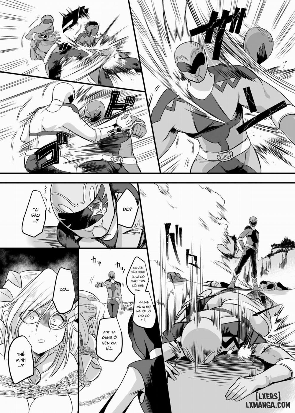 Juunishin Tiger Red ~Otosare Yuganda Seigi No Yukukata Oneshot trang 9