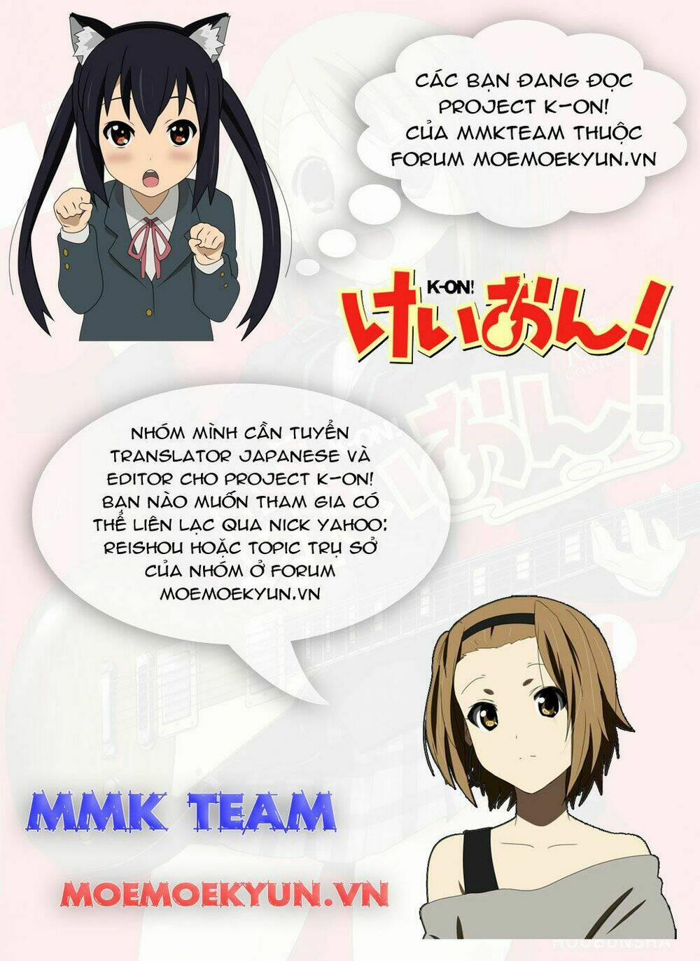 K-On! 1 trang 10