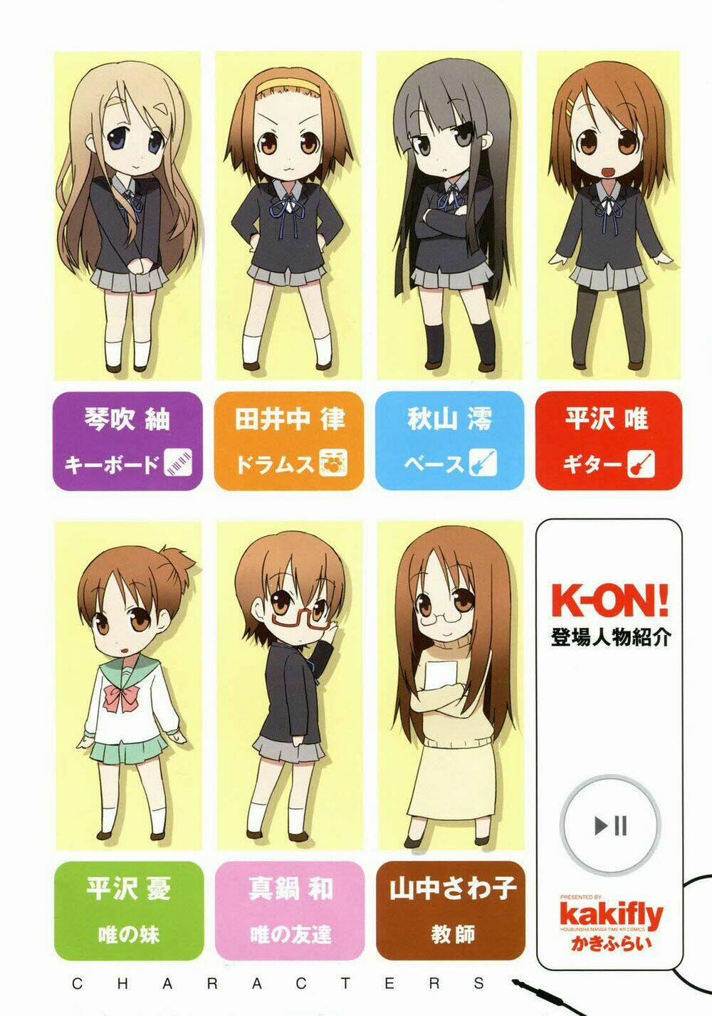 K-On! 8 trang 1