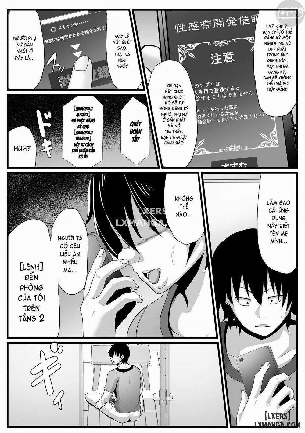 Kaa-san Senyou Saimin Appli Oneshot trang 5