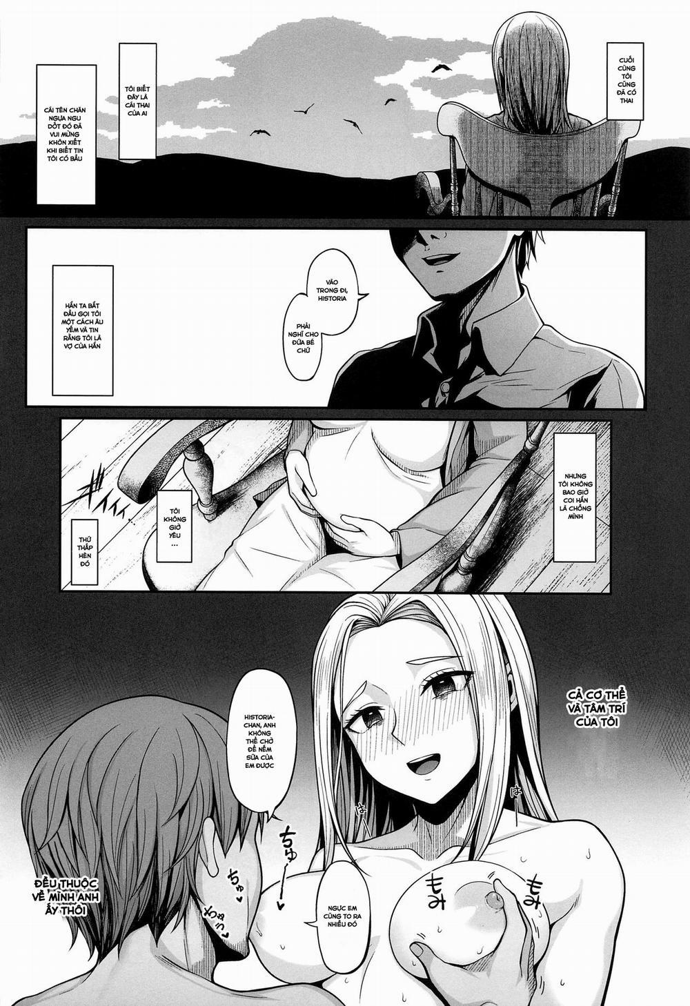 Kairaku Ochi shita Botebara Joou Historia (Shingeki no Kyojin) Oneshot trang 19