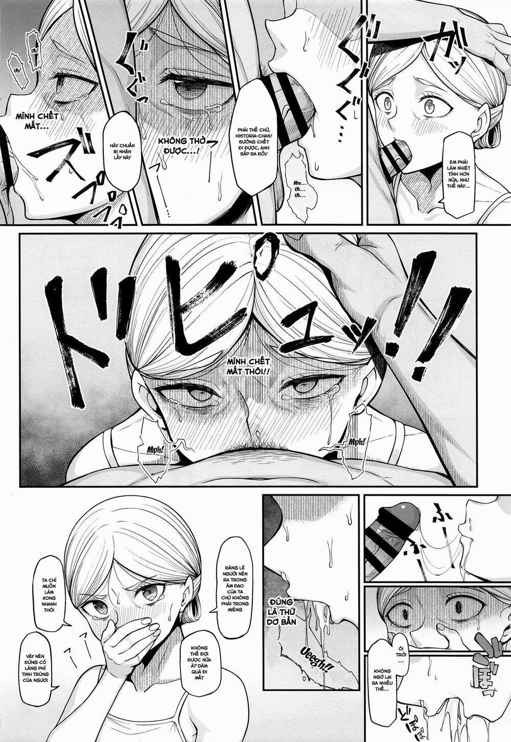 Kairaku Ochi shita Botebara Joou Historia (Shingeki no Kyojin) Oneshot trang 7