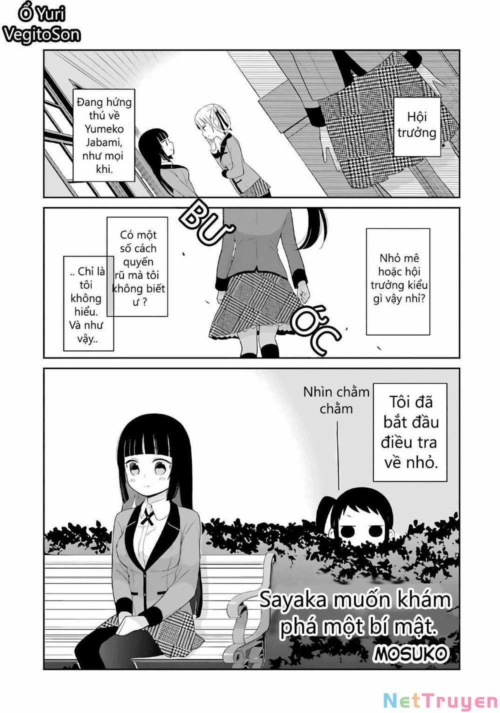 Kakegurui Yorozu 0 0 Sayaka muốn khám phá 1 bí mật trang 1