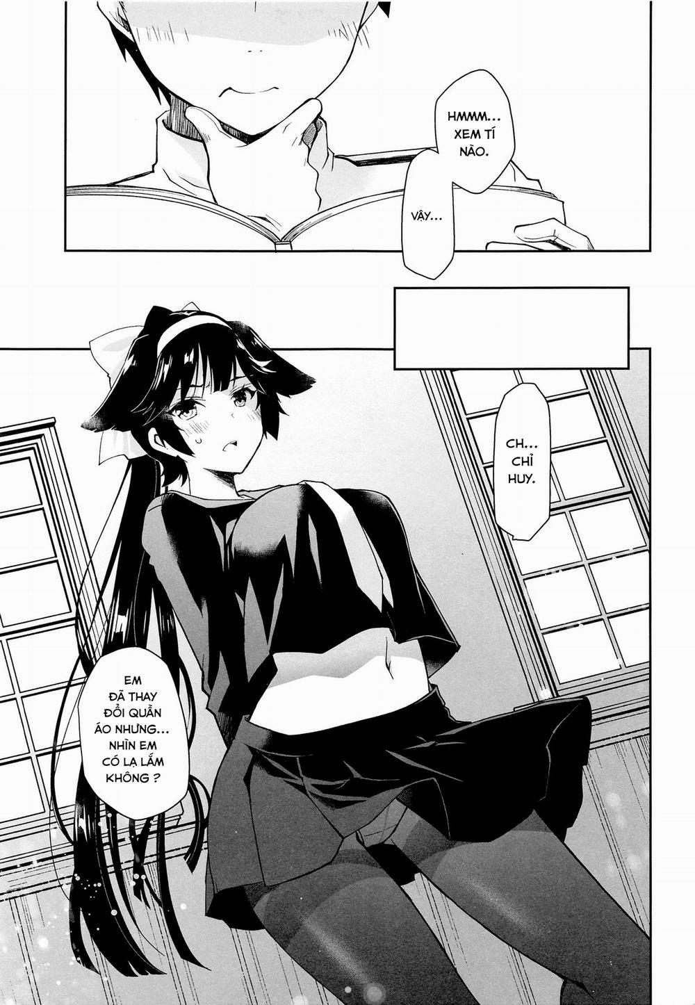 Kakin Shikikan, Fuku o Kau Oneshot trang 8