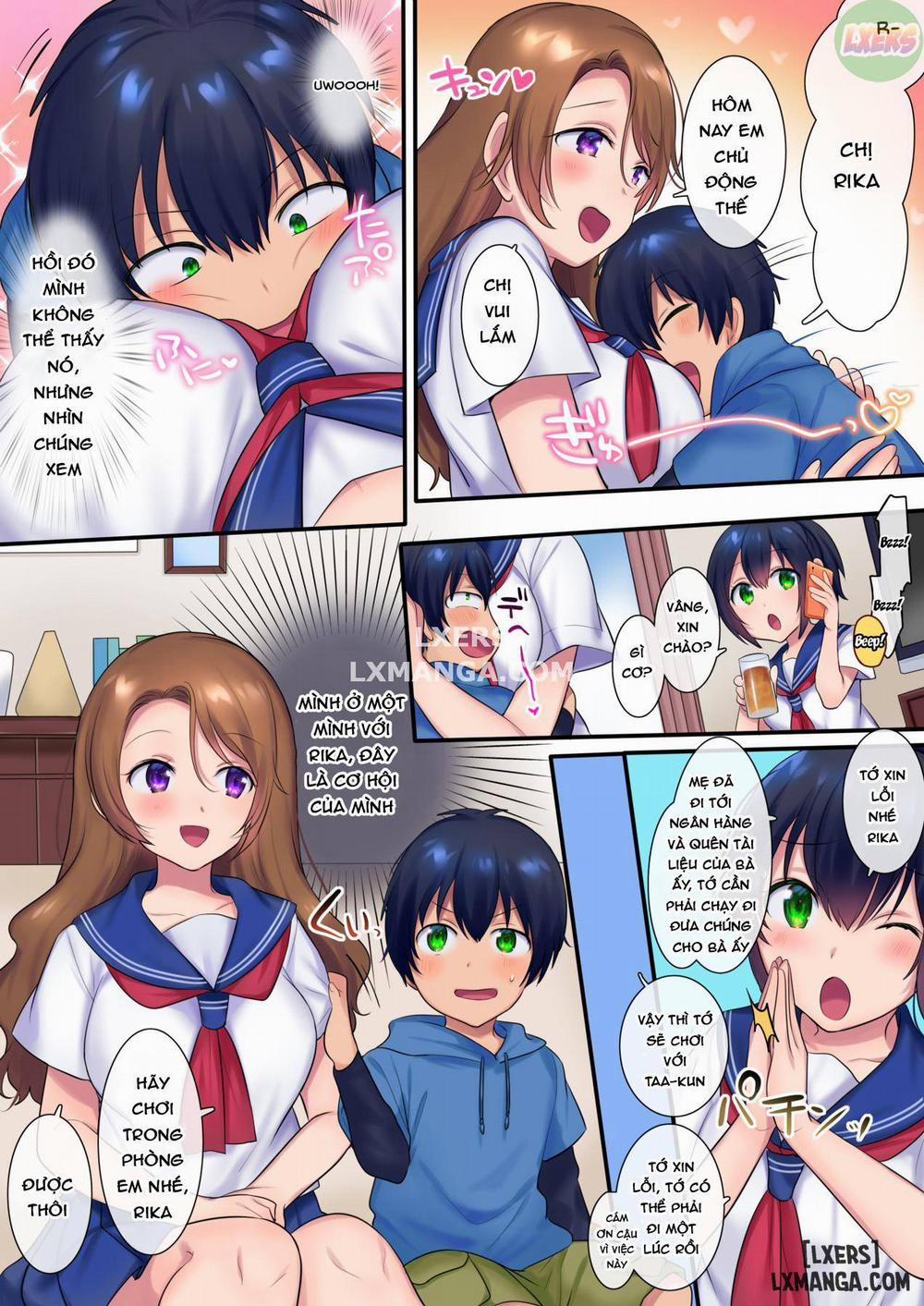 Kako ni Modotte Akogare no Onee-san o Netottemita Oneshot trang 9