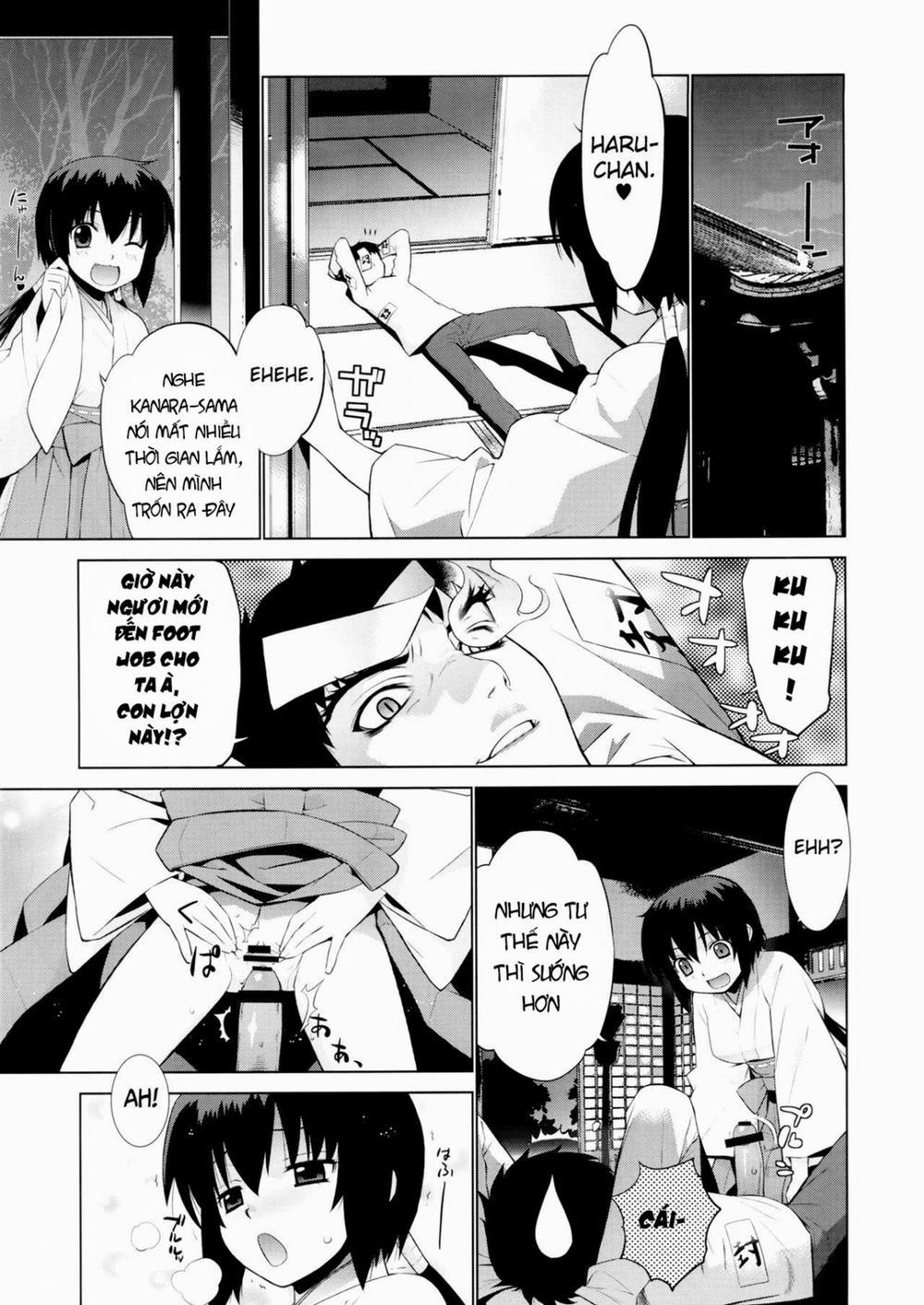 Kanara-sama no Nichijou Go (Tonari no Miko-san wa Minna Warau) Oneshot trang 7