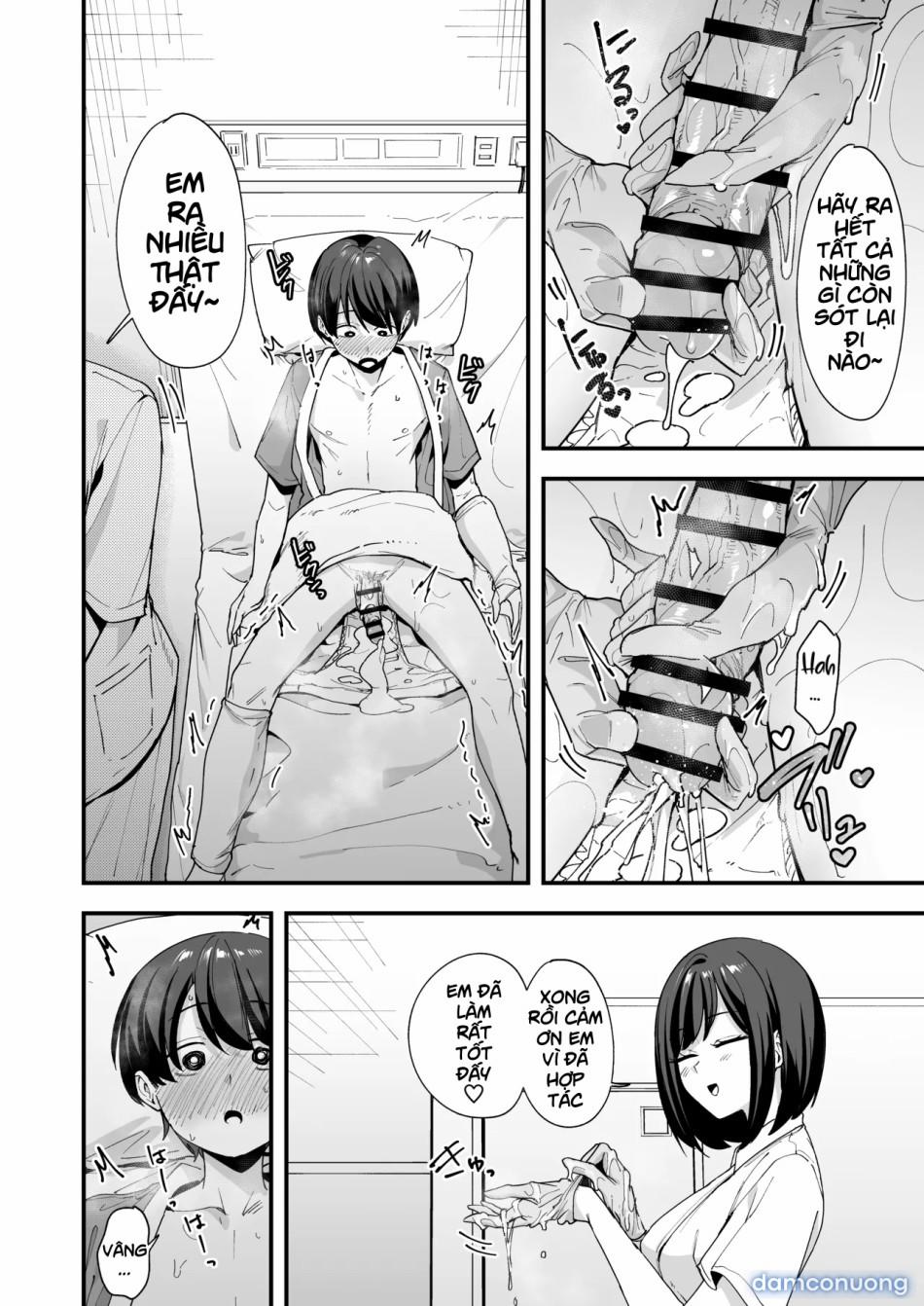Kangoshi-San Ga Chinko Arau Tsuide Ni Nuitekureru Hanashi OneShot trang 10