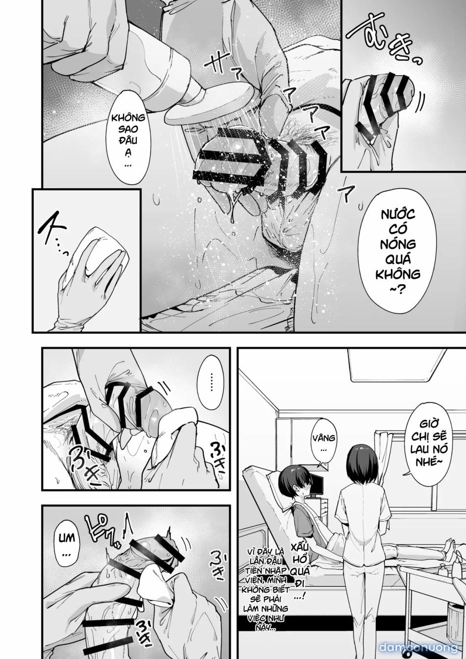 Kangoshi-San Ga Chinko Arau Tsuide Ni Nuitekureru Hanashi OneShot trang 4